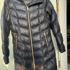 Michael Kors Dark Blue Puffer Coat